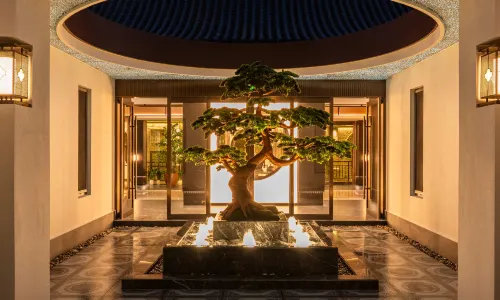 Floral Lux Tangqing Wenquan ANANDA Private Hot Spring Qile Courtyard House (Xinzhou Ancient City)