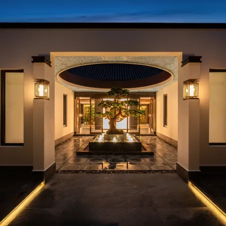 Floral Lux Tangqing Wenquan ANANDA Private Hot Spring Qile Courtyard House (Xinzhou Ancient City)