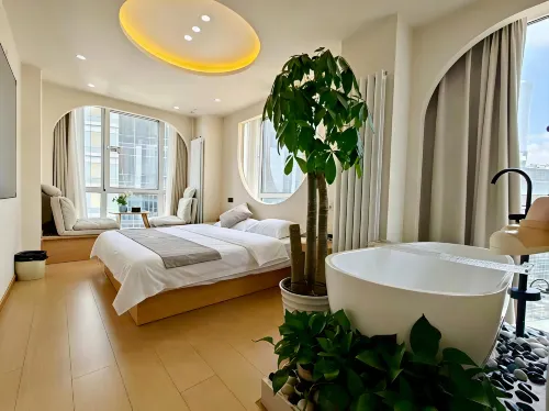 Shengdong Yiju Apartment (Beijing Jianwai SOHO Guomao Branch) - 홈스테이