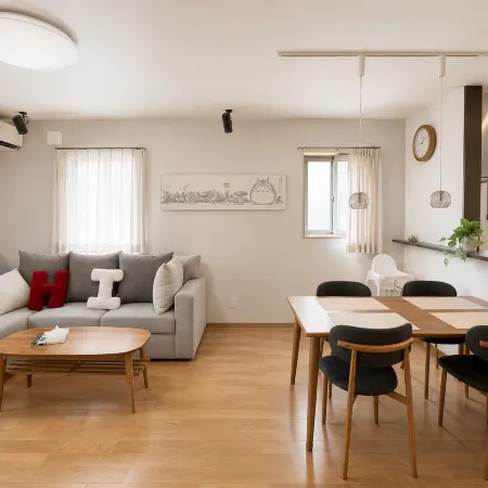 KOKORO - Maximum 8 people - Free parking for 2 cars - 5-minute walk from Ashiharabashi Station