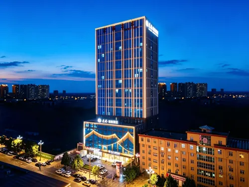Jianguo Puyin Hotel (Dingzhou Nancheng Branch, Baoding) - salle de sport