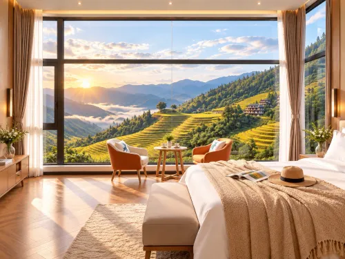 Yuanfang Town | VISTA INFINITE | Panoramic Pool Resort Homestay - Airport Shuttle