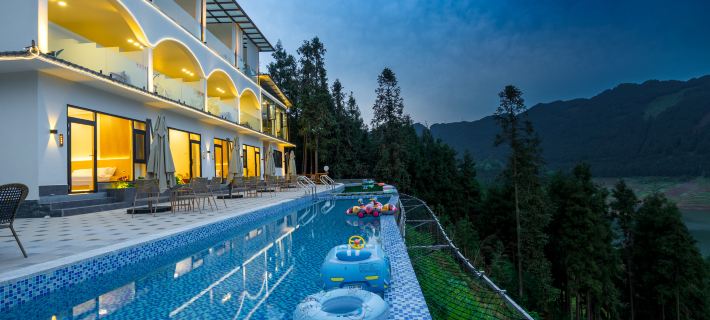 Wawushan Linghu Yunshu Hotel Hotels in Hongya County