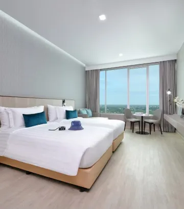 ห้องดีลักซ์ พรีเมียม พร้อมเรนชาวเวอร์