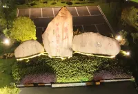 Jiuhua Mountain · Yixin  ksitigarbha bodhisattva 【 Private Smart Courtyard High end Hotel 】 - Bergblick