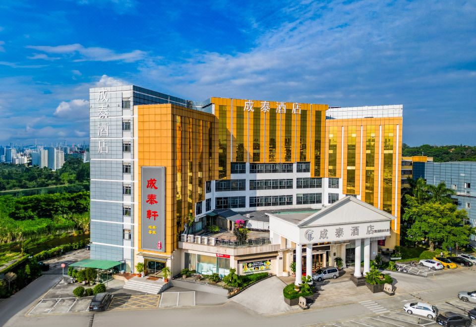 하드락 호텔 선전 야경