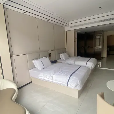 大新德天瀑布情賓館（德天瀑布景區店） 德天跨國瀑布景區-全景觀瀑台附近的飯店