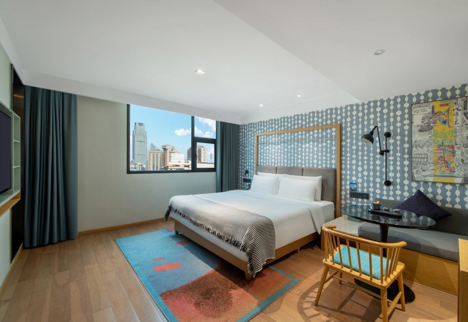 광저우 베이징로 보행자거리 전경