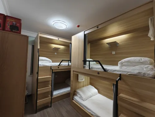 Huanshangjia Hostel (Xiangyang Wal-Mart) - مطابخ