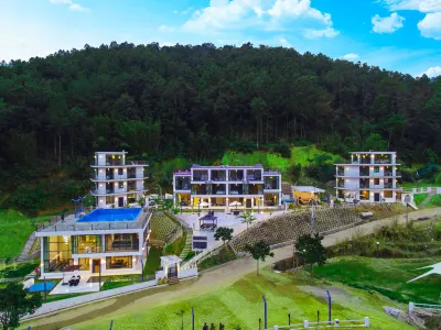 The castle at the foot of Wangjun Mountain Hotels near Peach Blossom Lake