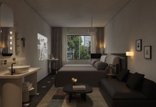 见野一宿·私汤·Aether设计师隐宿（大同古城华严寺店）外景图