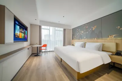 Manting Hotel (Ningbo Olympic Sports Center Jinshan Road Subway Station) Hôtels à : Jiangbei