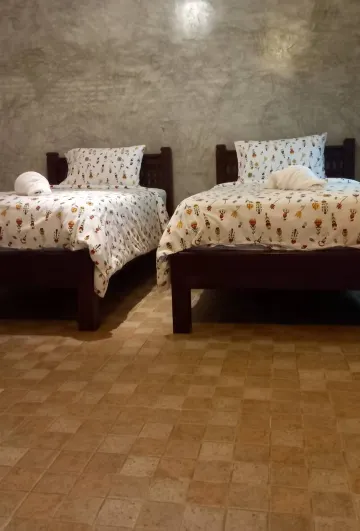 เรือนบุปผาเดี่ยว 2 เตียง