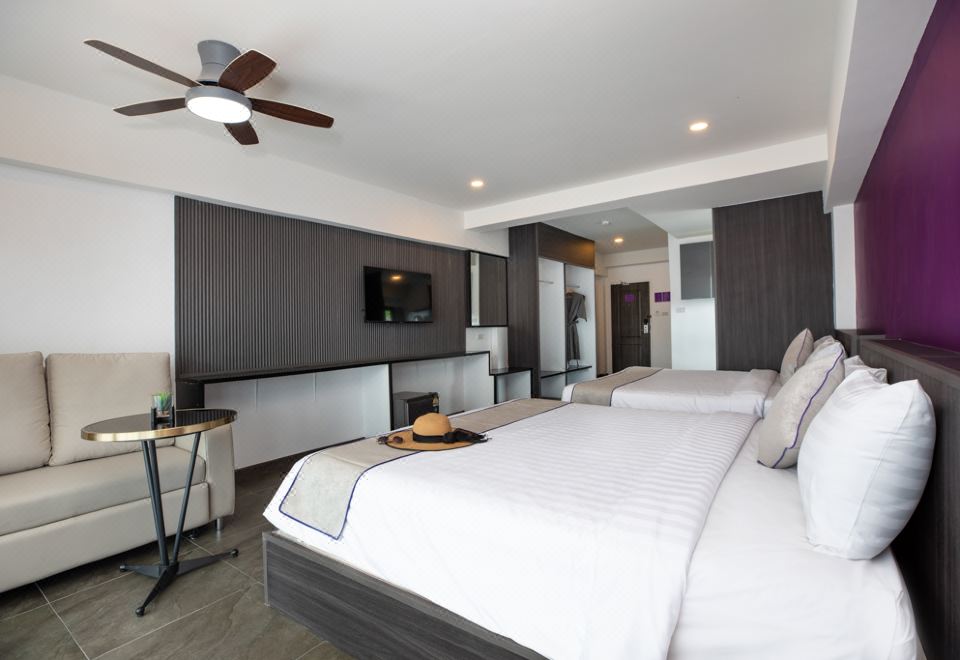 아스피라 리조트의 편안한 침실