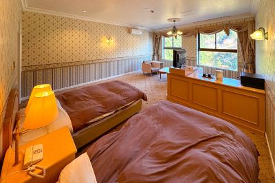 【禁煙】スーペリアツイン 内風呂あり(シティビュー) 湯快リゾート 雲仙温泉 雲仙東洋館の写真