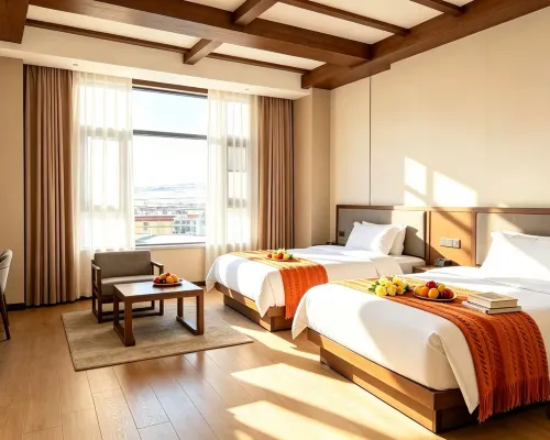 Shijianfang Cloud Scenic Inn 色達のホテル