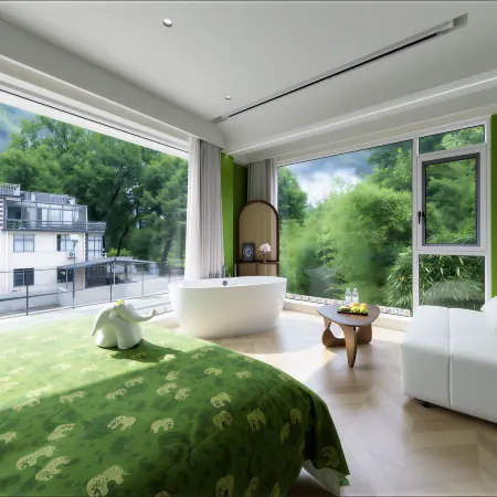 Senlan · Parent-Child Themed Holiday Homestay (Yueliangwan Scenic Area Branch, Jing County)