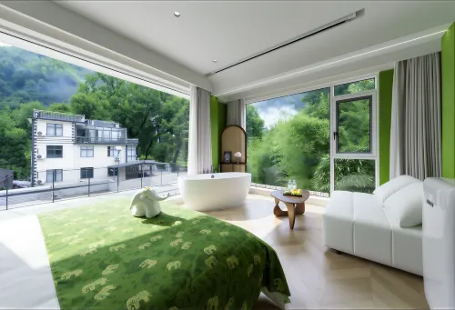 Senlan · Parent-Child Themed Holiday Homestay (Yueliangwan Scenic Area Branch, Jing County) - เปิดใหม่