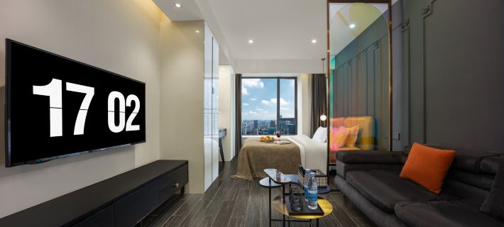 Xinyue Premium Apartments (Chengdu Financial City Jiaozi Avenue Branch) Hotéis em Chengdu