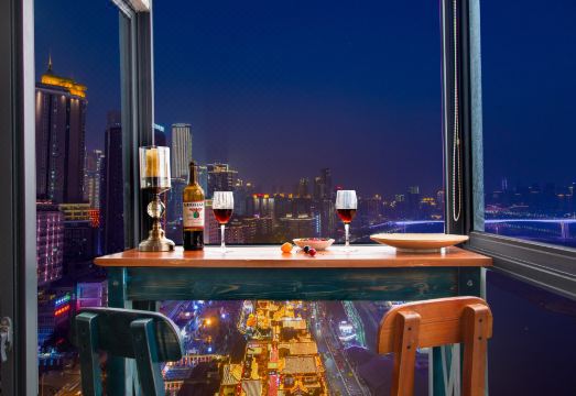 Fandiao Homestay 야경 테라스