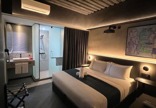 B Hotel 옥상 레스토랑 전경