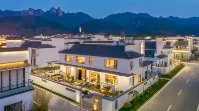 │ Huizhou twilight │ Zen Yunyin │ Designer Courtyard B&B Hotels near Jiuhuashan Wanghua Temple (Southeast Gate)