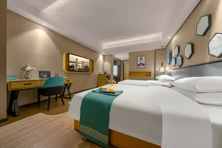 Xana Lite Hotelle (Baotou Qingshan Wanda Plaza) Отели рядом с достопримечательностью «Inner Mongolia University of Science & Technology»