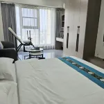 Qingya Apartment (Linyi University Town) - พร้อมระเบียง