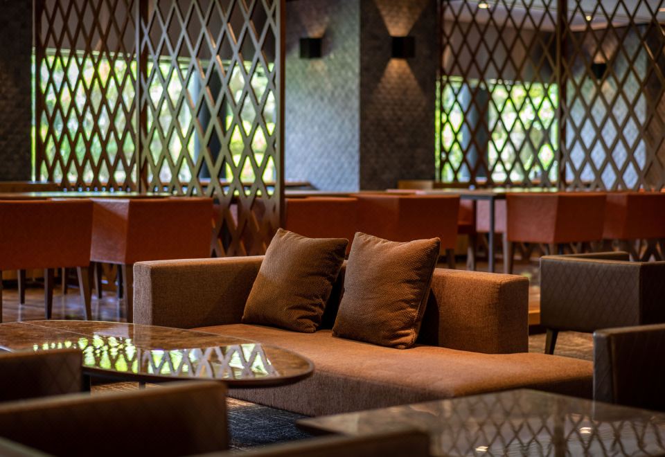 이사하야 간코 호텔 도구야 레스토랑 또는 로비