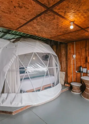 บ้านโดมพร้อมพัดลม