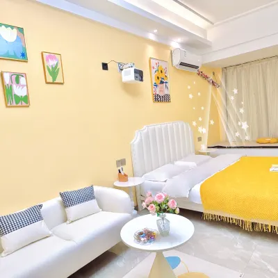 Shiguang Lanyu Movie Apartment (Zhangjiagang Meilin Plaza) โรงแรมใกล้พิพิธภัณฑ์วิทยาศาสตร์และเทคโนโลยีจางเจียกัง