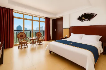 Tian'ehu Hotel (Lingshui Huayuan Road, Huifeng Plaza) Отели в г. Линшуй