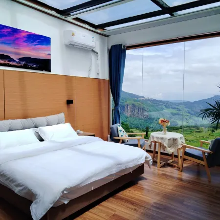 Rice Field Ideal. Blue Terrace Scenic Homestay