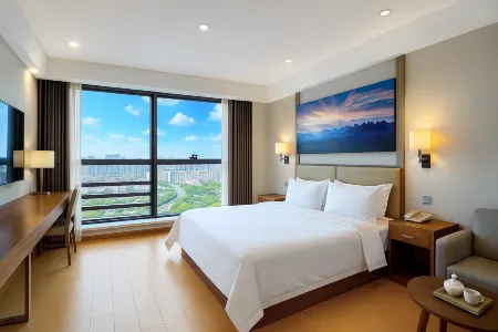 Meihao Lizhi Hotel (Shangrao Municipal Government Wanda Plaza Branch) Отели рядом с достопримечательностью «Shangrao Botanical Garden»