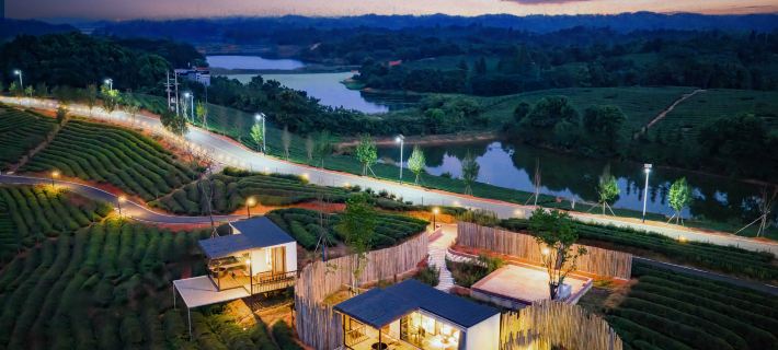 See Wild·YS Chongyang Glamping Retreat Hotéis em Condado de Chongyang