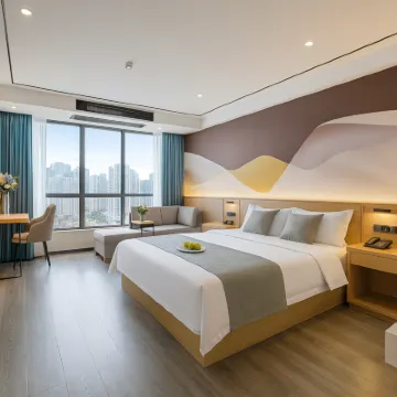 南湖·朗悅｜CharmQuiteSereneEthereal 酒店 （高鐵南站餘新店） 鄰近餘新白鶴的酒店