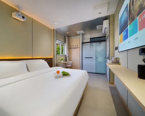 Linfen Xinhai Yuexin Hotel (Shenglong International Pingyang Plaza) โรงแรมในหลินเฟิน