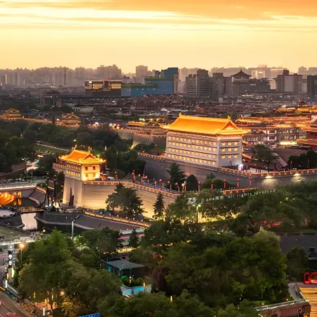 Xi'an Xileju | One-of-a-kind Homestay with City Wall Night View (Yongningmen)