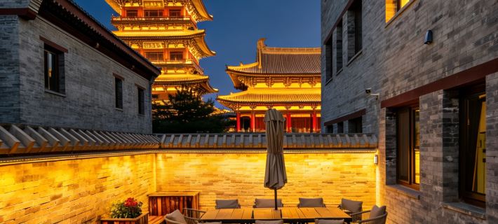 Nanshe Courtyard | Designer Vacation Homestay (Datong Ancient City Huayan Temple Branch) 大同のホテル