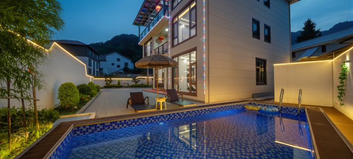 慢敘|Serene遊雲棲山·星空泳池·親子野宿（OMG心跳樂園店） 桐廬住宿飯店