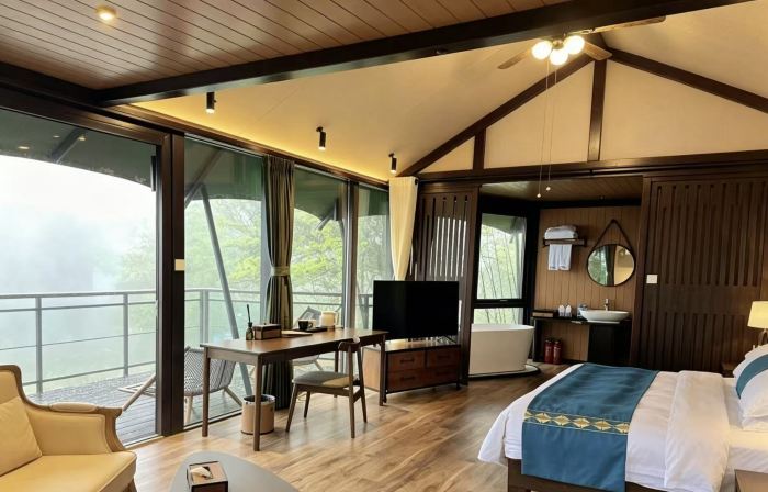 Nanping Shaowu Qianling Lake Resort Peiyuan Wild Luxury Homestay