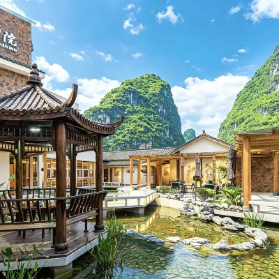 Yangshuo Shanshui Bieyuan Song Culture (Shili Huagang Yulong River Branch) 遇龍橋周辺のホテル