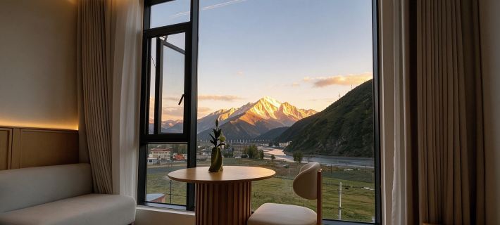 Yunxi Residence · Art Deco · Private Hot Spring Resort Hotel Hôtels à&nbsp;: Kangding