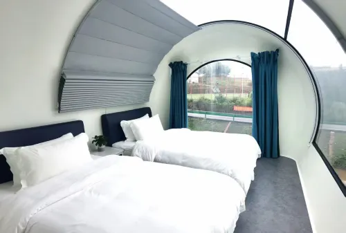 Chanyuan Rose Capsule Hotel Camping Base - Wifi