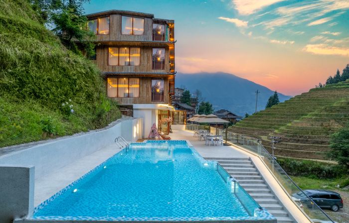 Yunxi Shang Viewing Homestay (Longji Terraces Thousand-Floor Sky Ladder Observation Deck)