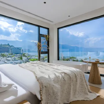 Dali Ruyi At ease Seaview Villa (Bohai Park Branch) 얼하이공원 주변 호텔