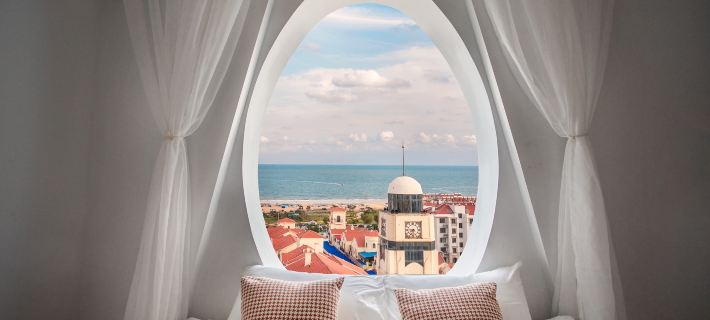 Zhenhai Seaview Travel Photography Homestay (Qingdao Golden Beach Tourist Resort) Hotel di Qingdao