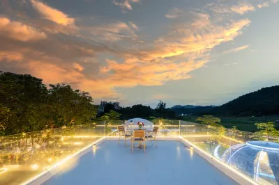Qinhai Xiaoyuan·Starry Sky Swimming Pool Mountain and Sea Holiday Home Hotels near Gaoyangwei Beach One-Stop