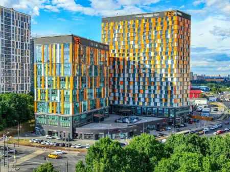 Апарт-отель YES Mitino Отели рядом с достопримечательностью «Самый высокий цилиндрический аквариум в мире»