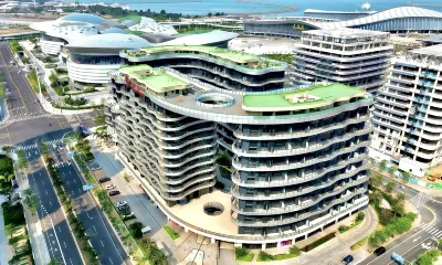 Ruijing Hotel (Haikou CDF International Duty Free City New Harbor Wharf Store) Hotel dekat Haikou Railway Station